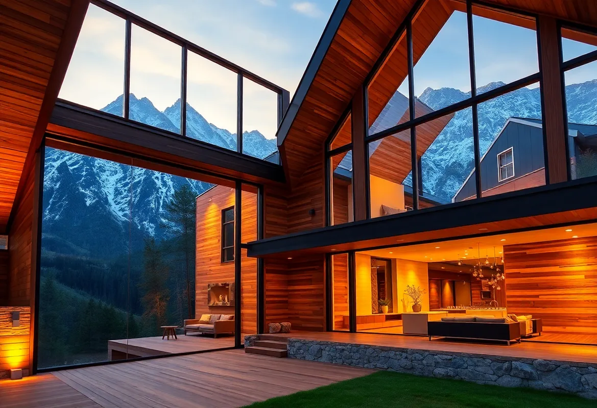 Glamping Cabins with breathtaking views of nature's beauty