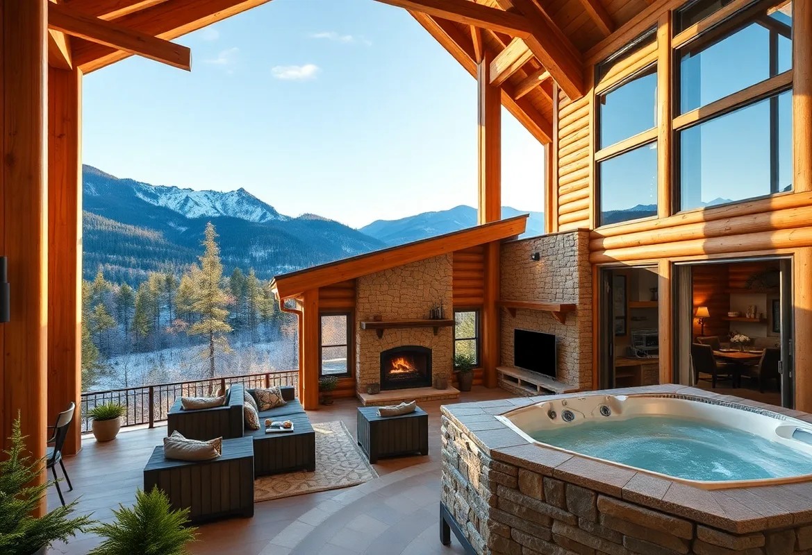 Cozy Great Smoky Mountains Cabins with scenic views and amenities