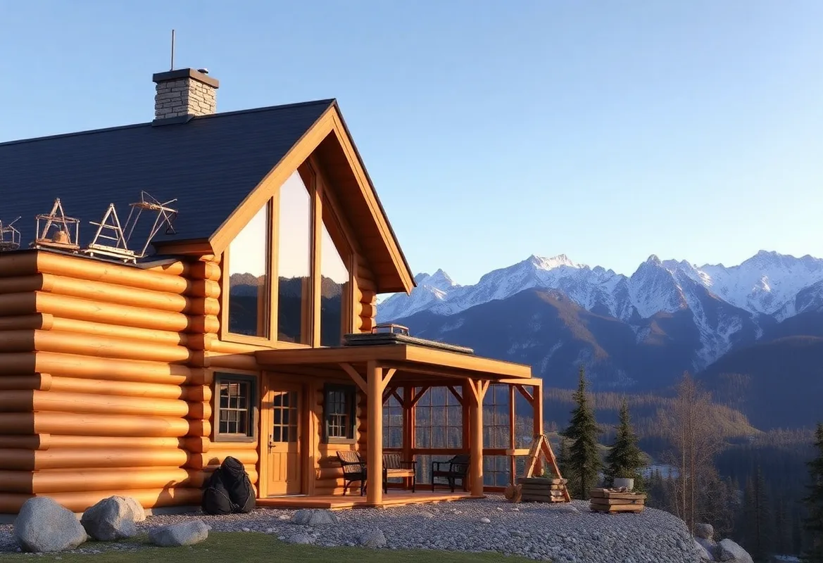 Budget-Friendly Cabins surrounded by nature with adventure activities nearby.