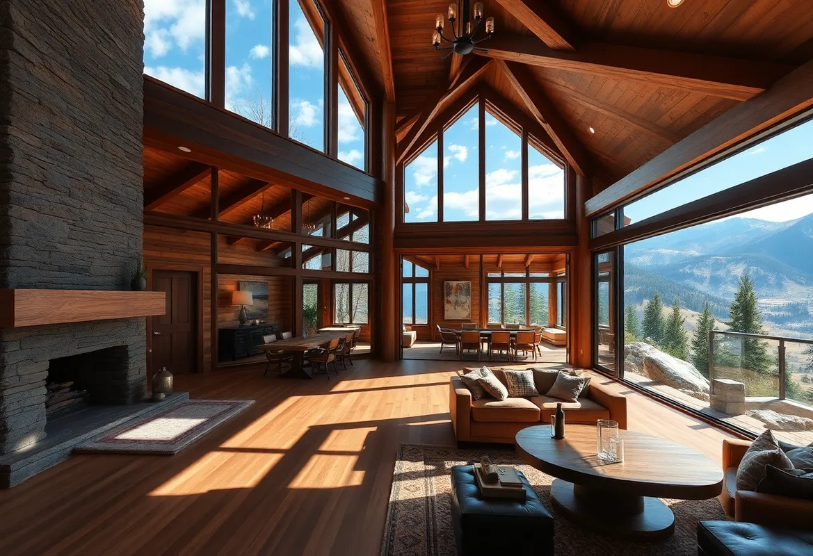 Unique Cabin Rentals (Zidtaha hit strong) amidst serene nature views.