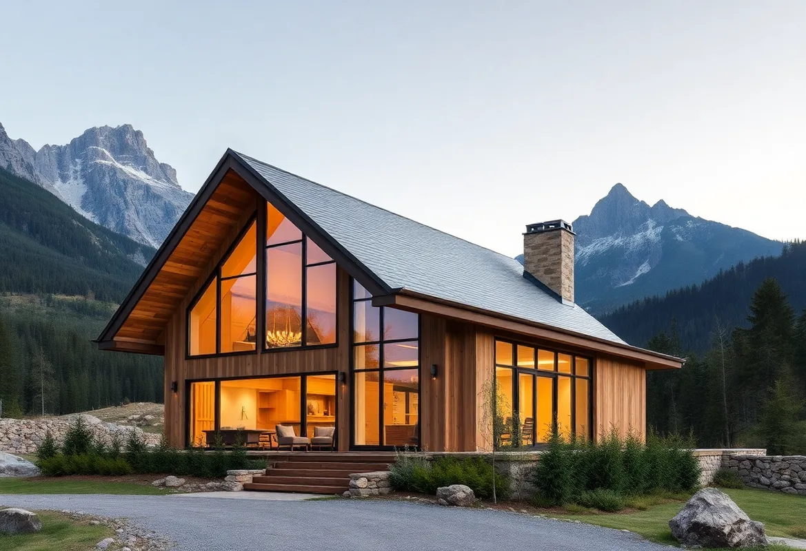 Building Sustainable Cabin Dreams Stylish sustainable cabin surrounded by nature, showcasing Instagrammable Cabins design.