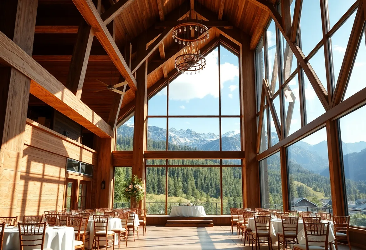 Large Cabin Rentals for weddings in the heart of the mountains