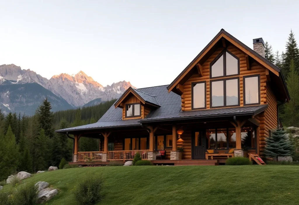 Secluded Cabins for Rent - Soft greens and browns envelop the cozy cabin, creating a serene, inviting atmosphere that whispers relaxation and solitude.