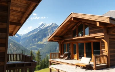 Luxury Glamping - Vibrant tents in earthy tones, surrounded by lush greenery and soft golden light, creating a serene and enchanting outdoor retreat.