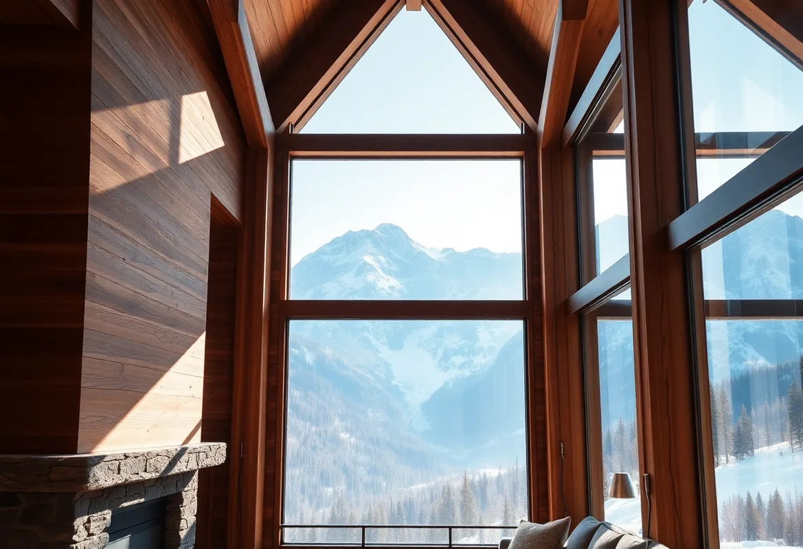Luxury Cabin Resorts with stunning mountain views and cozy charm