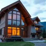 Warm wood tones, soft lighting, and plush textures create an inviting, intimate atmosphere perfect for Couples Cabin Getaways.