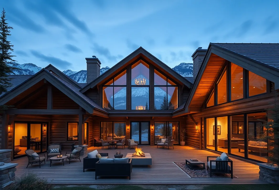 Elevating Your Cabin Retreat Luxury cabins in Colorado surrounded by lush forests and mountains.