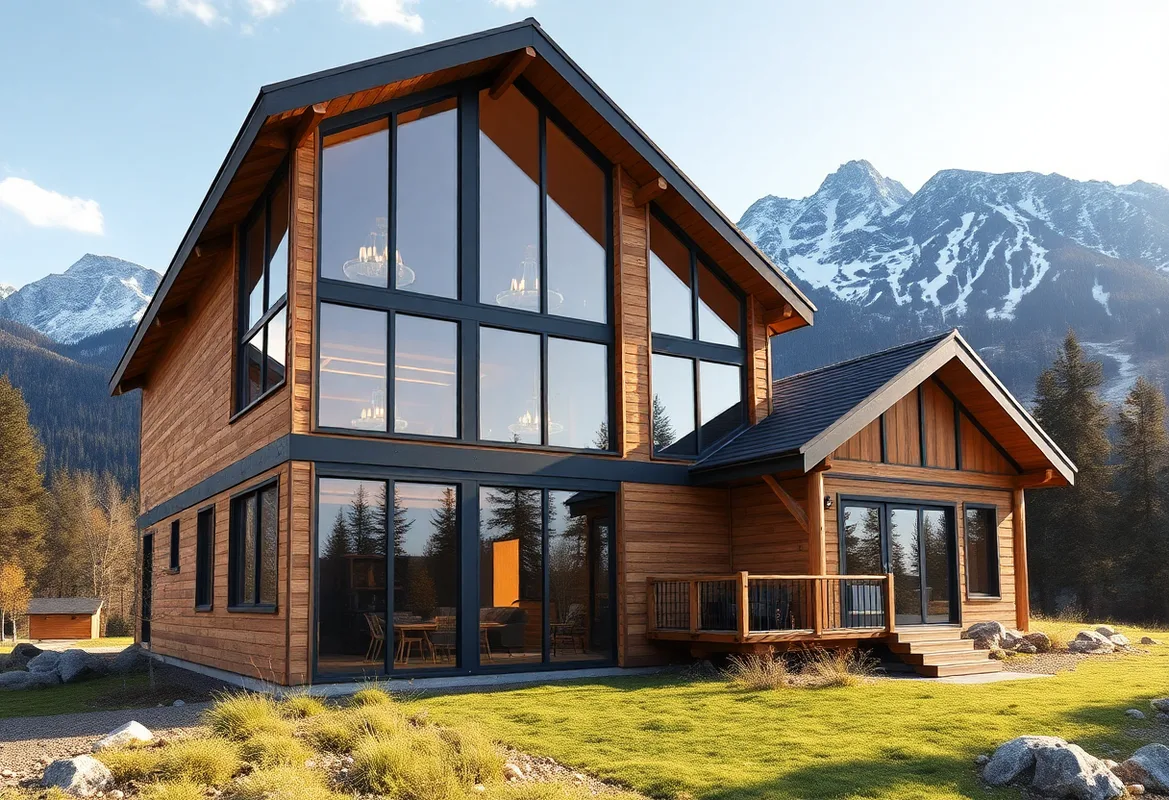 Exploring Unique Cabin Retreats Variety of unique mountain cabins nestled in serene landscapes.